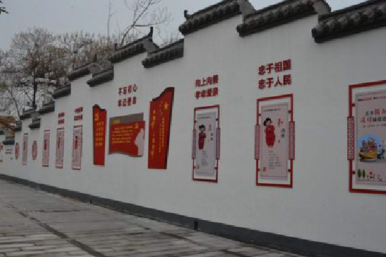 炉霍墙体彩绘-乡村文化墙