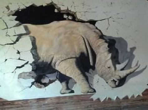 炉霍在墙绘中，如何绘制3D效果？