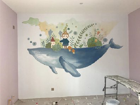 炉霍手绘墙的特点及优势。